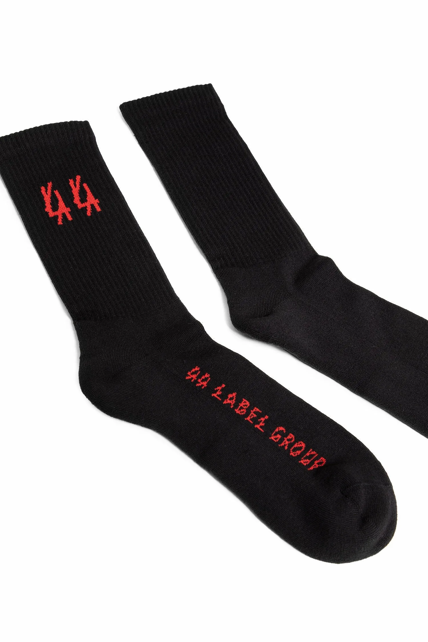 44 LABEL GROUP MAN BLACK SOCKS