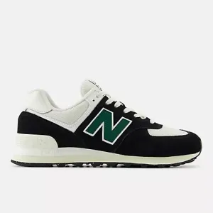 574 Sneaker (Black   White   Marsh Green)