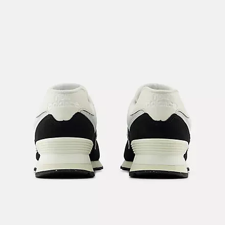 574 Sneaker (Black   White   Marsh Green)