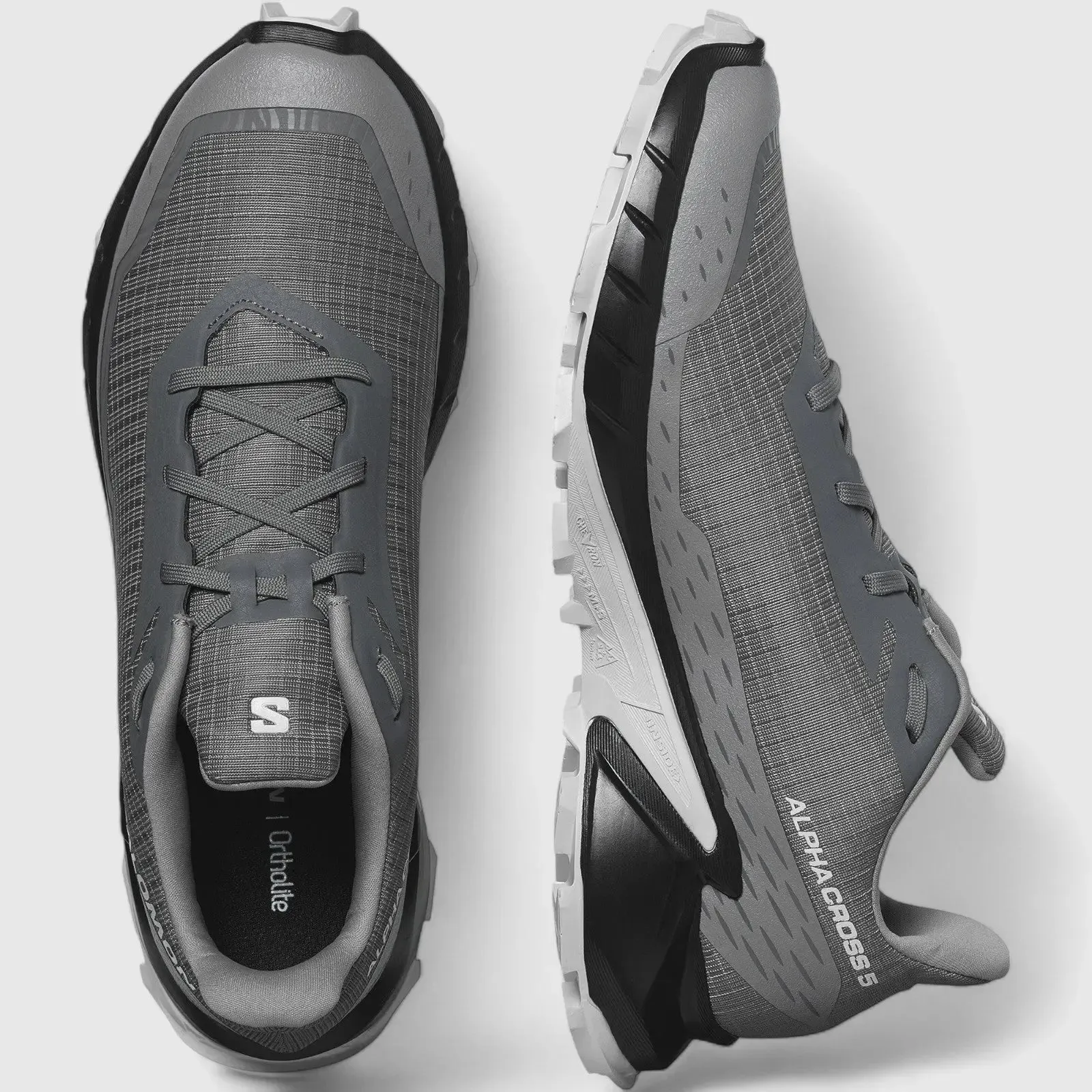 Alphacross 5 Mens Pewter Black Ghost Grey 473133