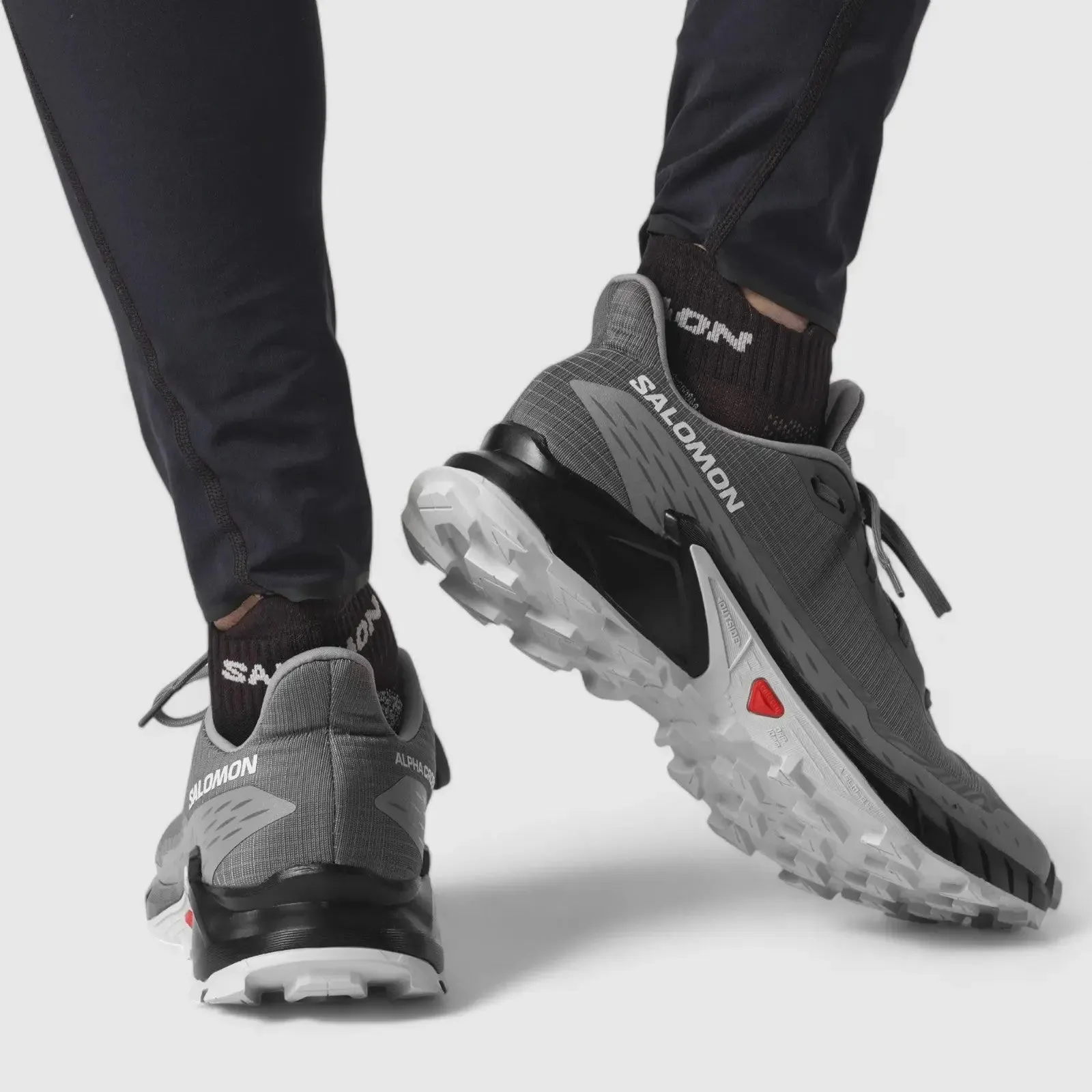 Alphacross 5 Mens Pewter Black Ghost Grey 473133