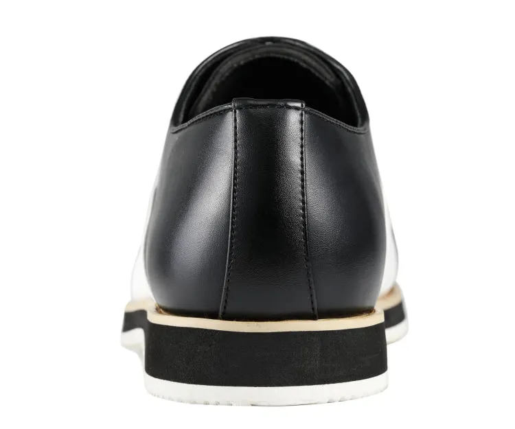 Amali Camden Classic Oxford Dress Shoes Men's Black and White