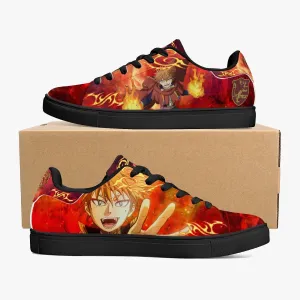 Black Clover Leopold Vermillion Skate Anime Shoes