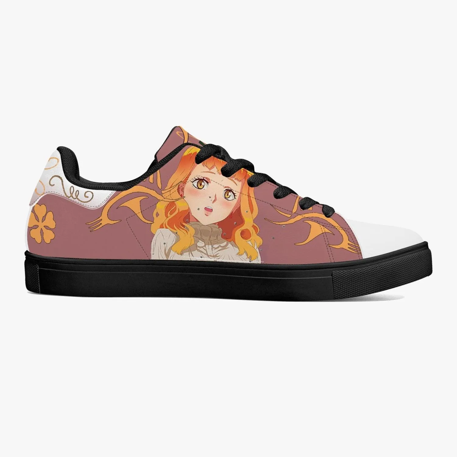 Black Clover Mimosa Vermillion Skate Anime Shoes
