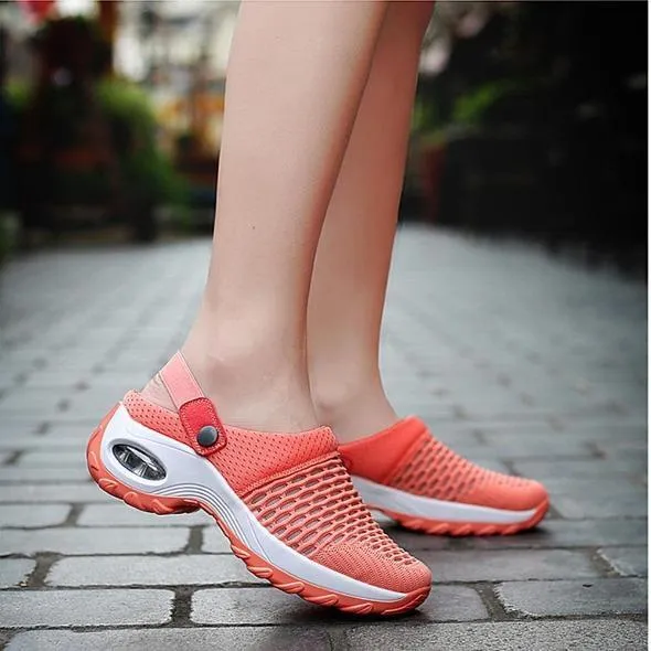 Breathable casual air cushion slip-on shoes