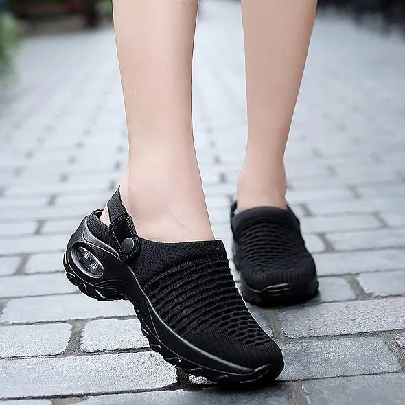 Breathable casual air cushion slip-on shoes