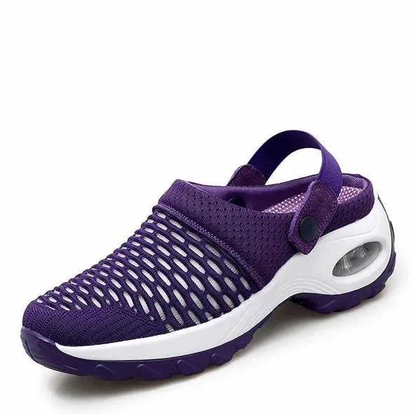 Breathable casual air cushion slip-on shoes