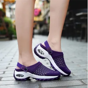 Breathable casual air cushion slip-on shoes