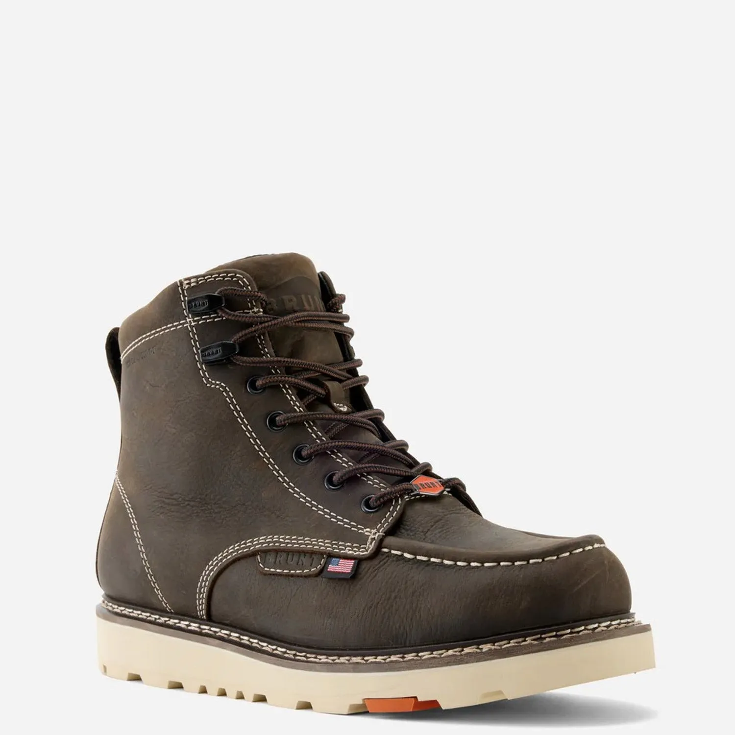 BRUNT Men's Marin USA Welted 6" Waterproof Comp Toe Work Boot