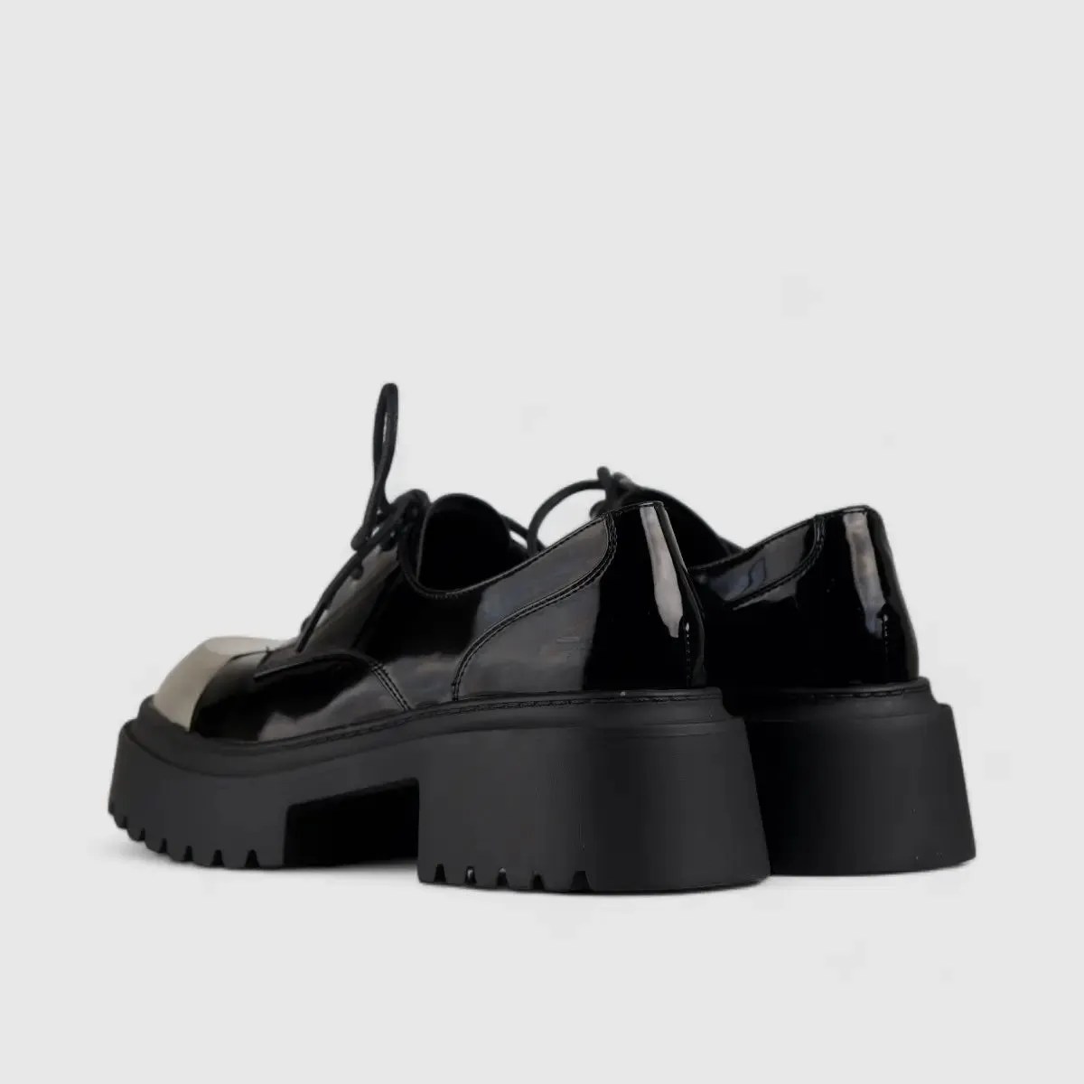 Bulbul Oxford Chunky Sole Black CAR5021