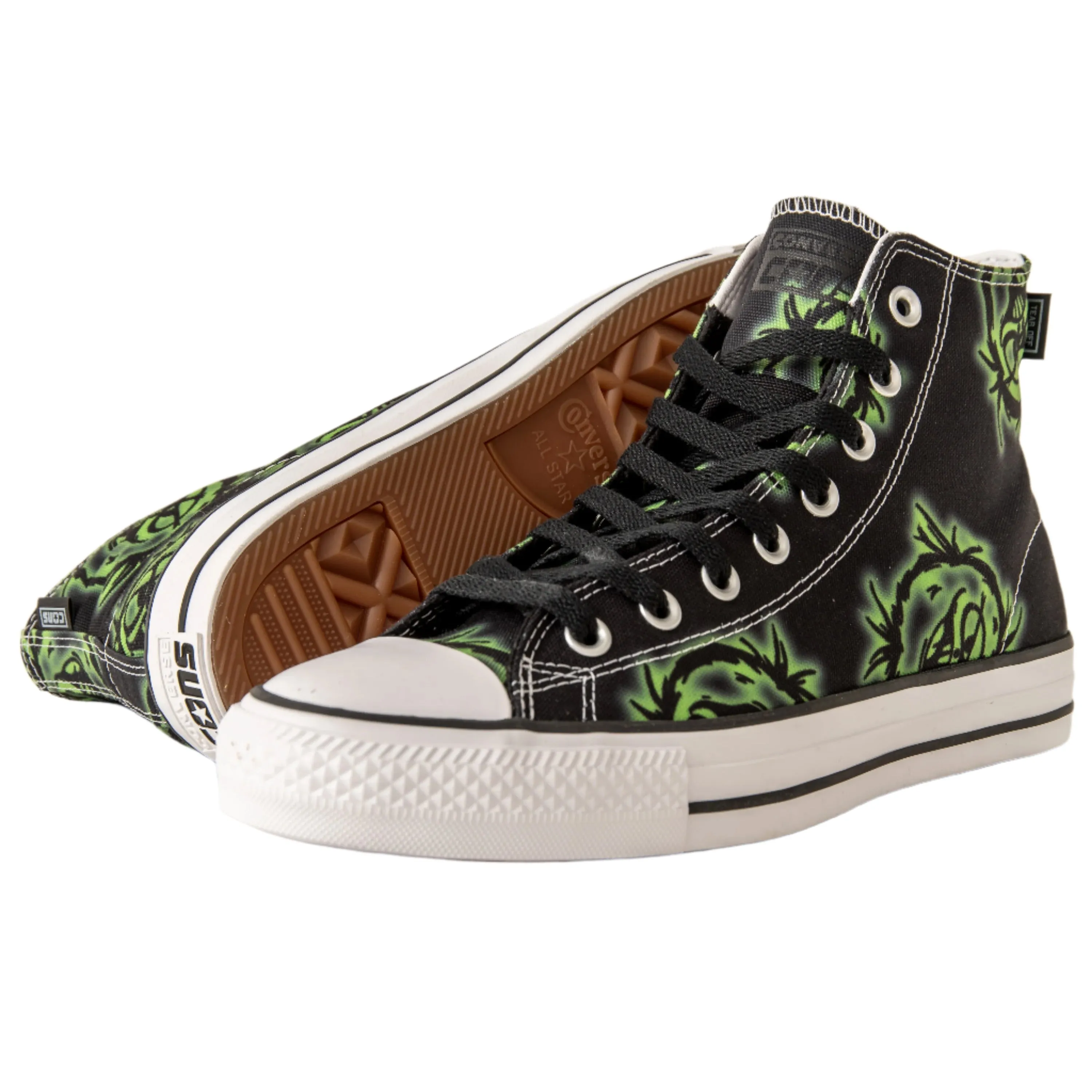 CONS - Chuck Taylor All Star Pro Hi (Black/Virtual Matcha/White) *SALE