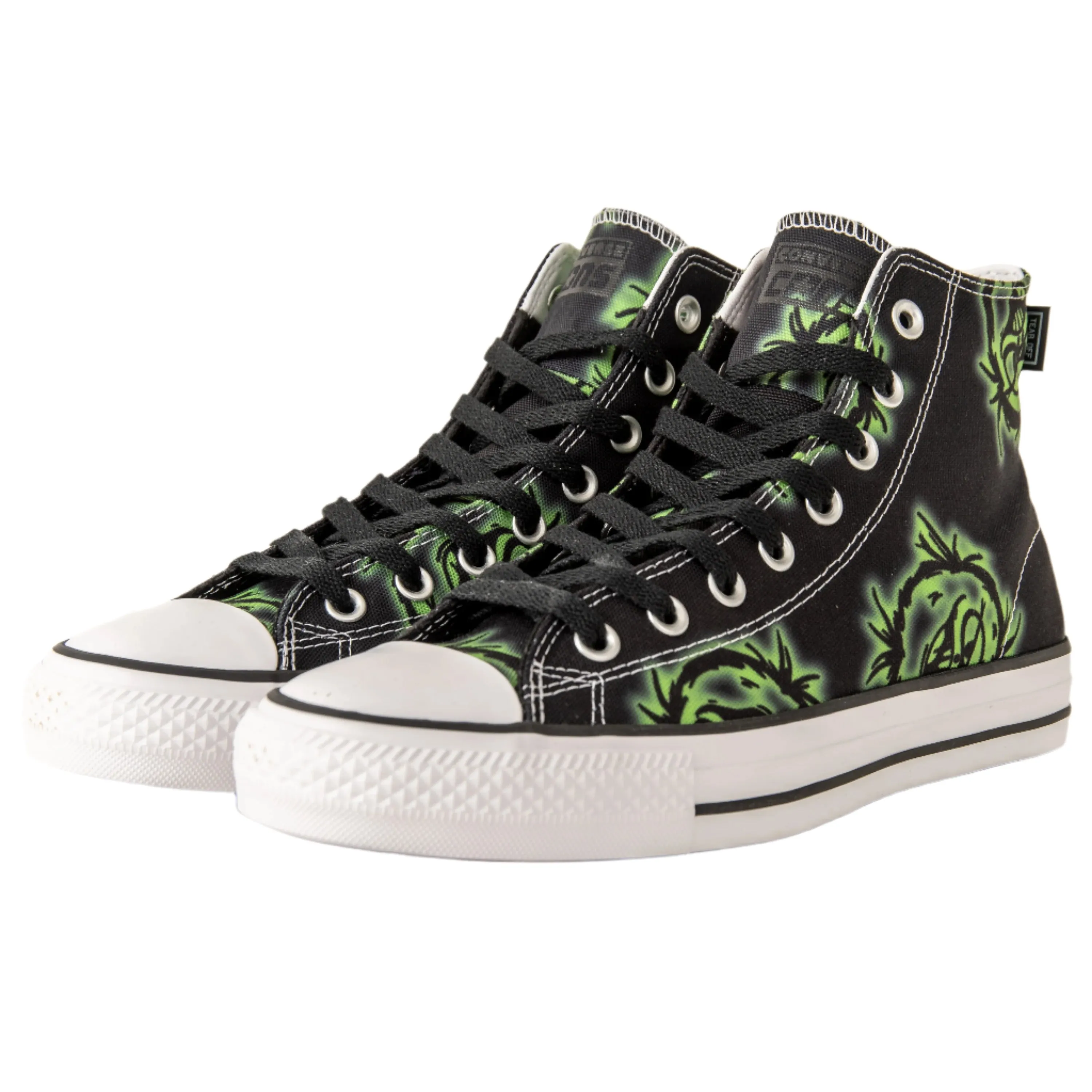 CONS - Chuck Taylor All Star Pro Hi (Black/Virtual Matcha/White) *SALE