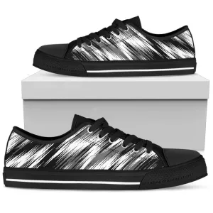 Custom Sneakers-Black and White Series 116