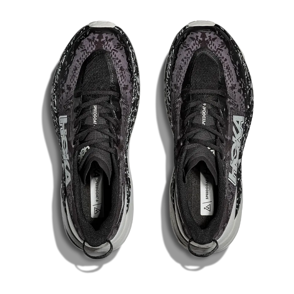 HOKA Men's Speedgoat 6 Black/Stardust