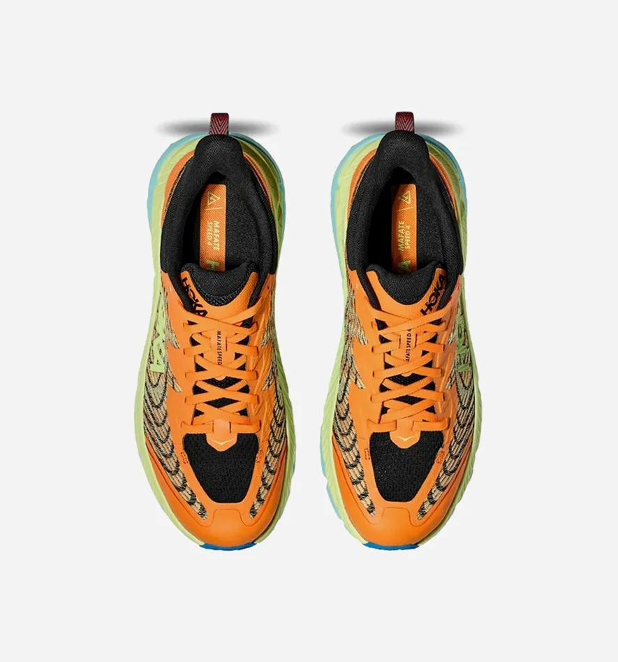 Hoka One One Mafate Speed 4 Solar Flare Lettuce