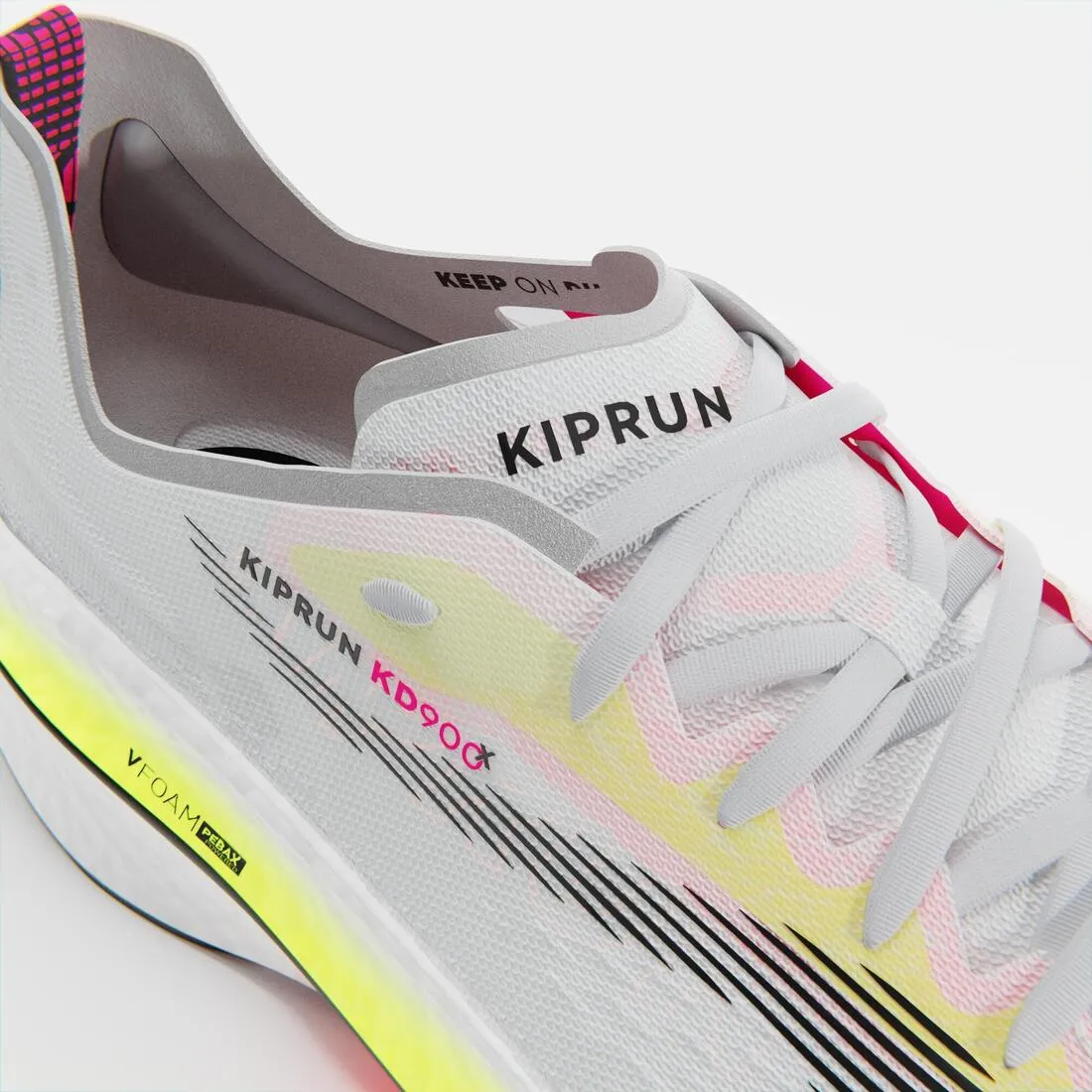 Kiprun KD900X Men's Running Shoes w/ Carbon Plate - White