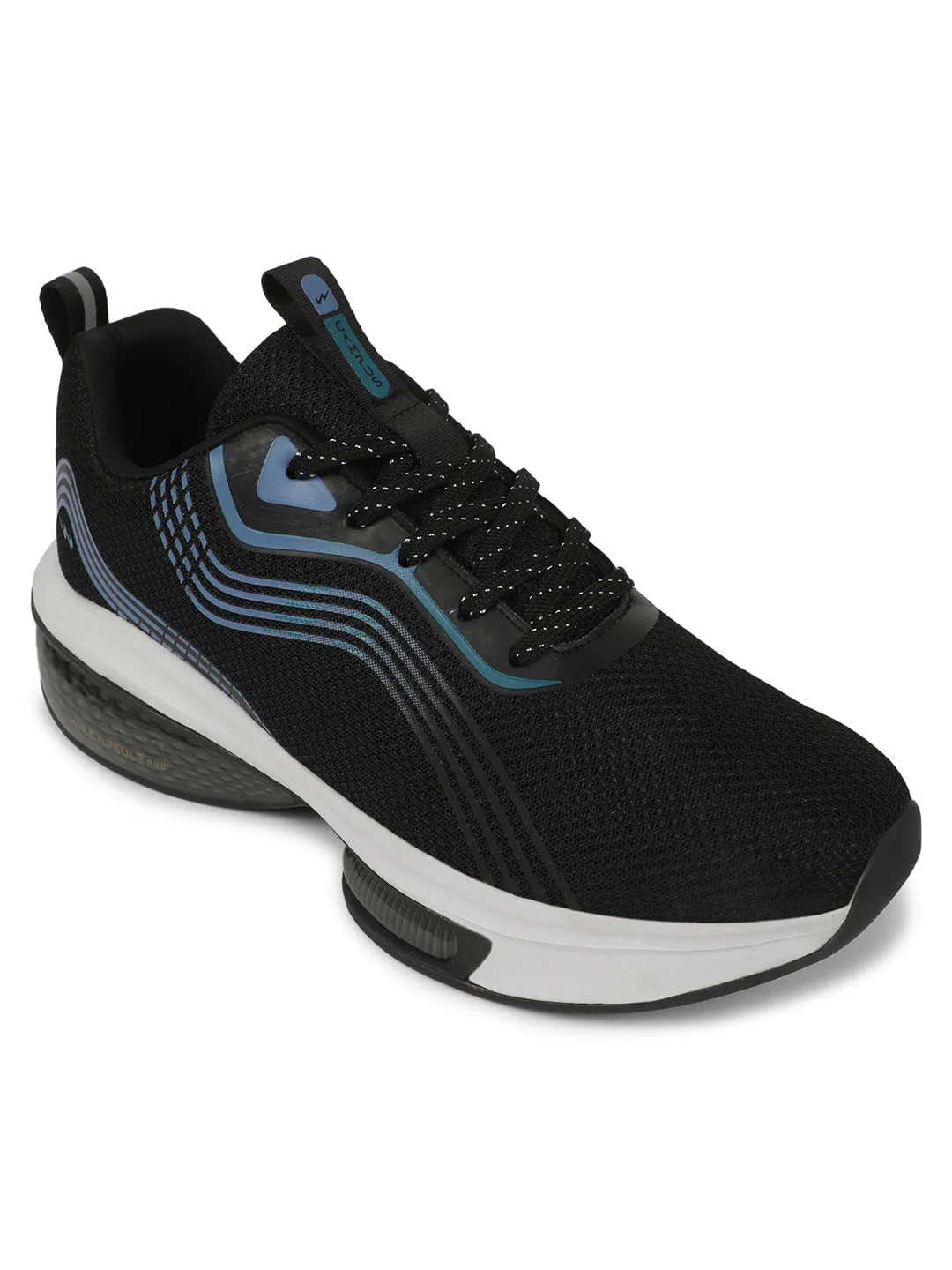 LAM Black Men's Running Shoes
