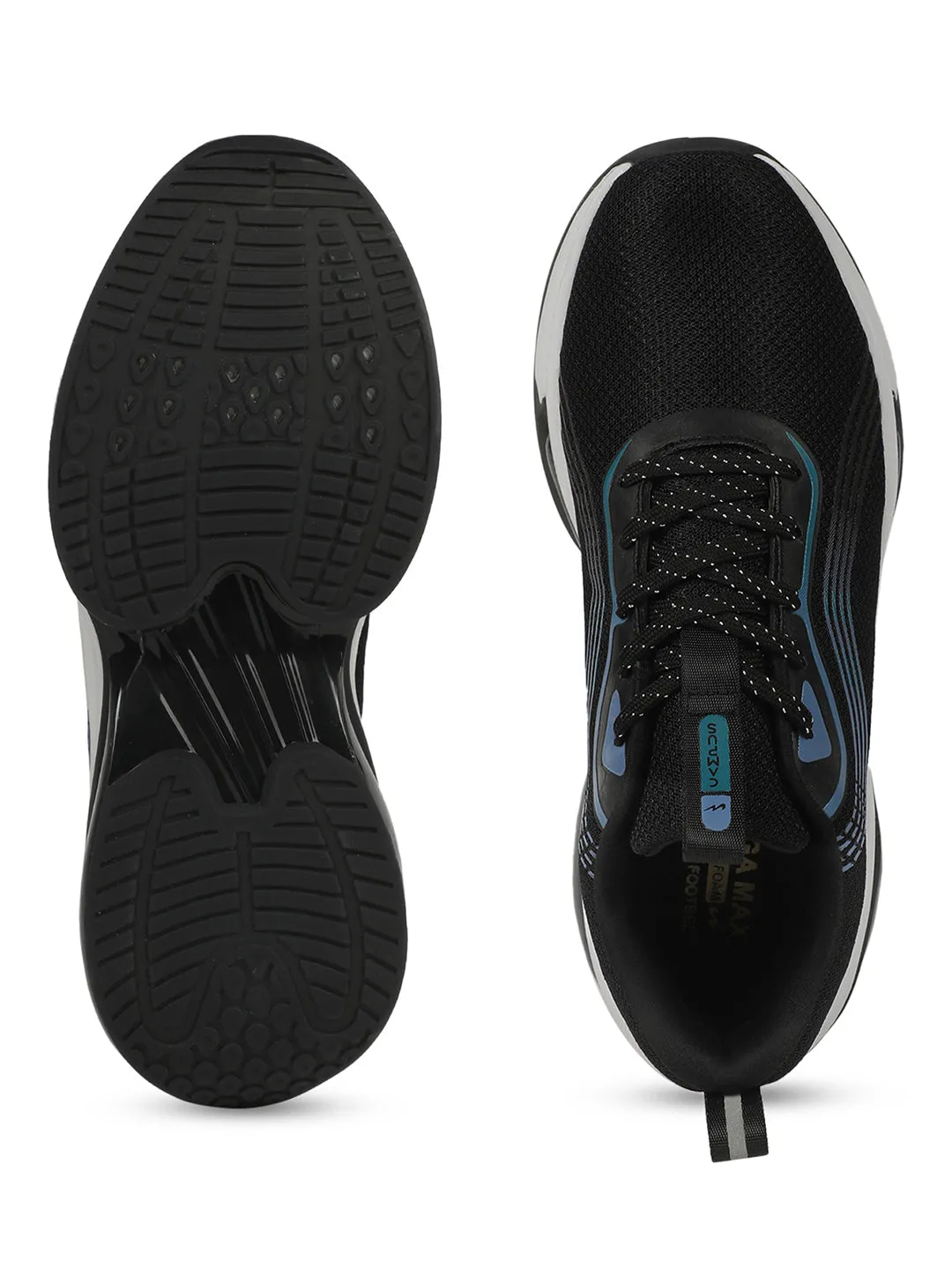 LAM Black Men's Running Shoes
