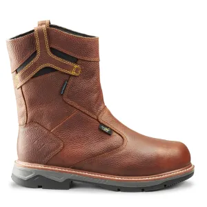 Men's Safety Work Boots Patton Wellington INT-MET Leather Waterproof with Composite Toe and Plate | Sizes 3-15