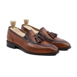 Nafplio - Men's Burnish Brown Calf Leather Loafer