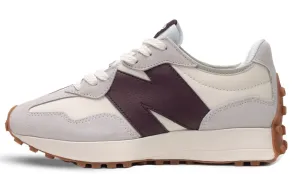 New Balance 327 Gray & Dark Red