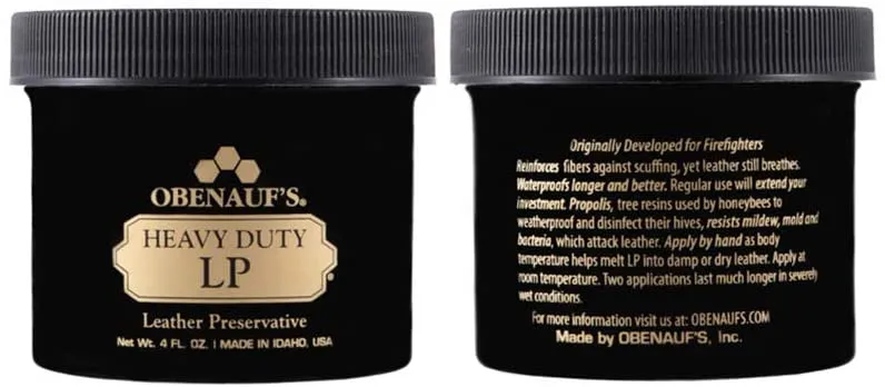 Obenauf's | Heavy Duty LP Leather Conditioner Natural Oil Beeswax Formula