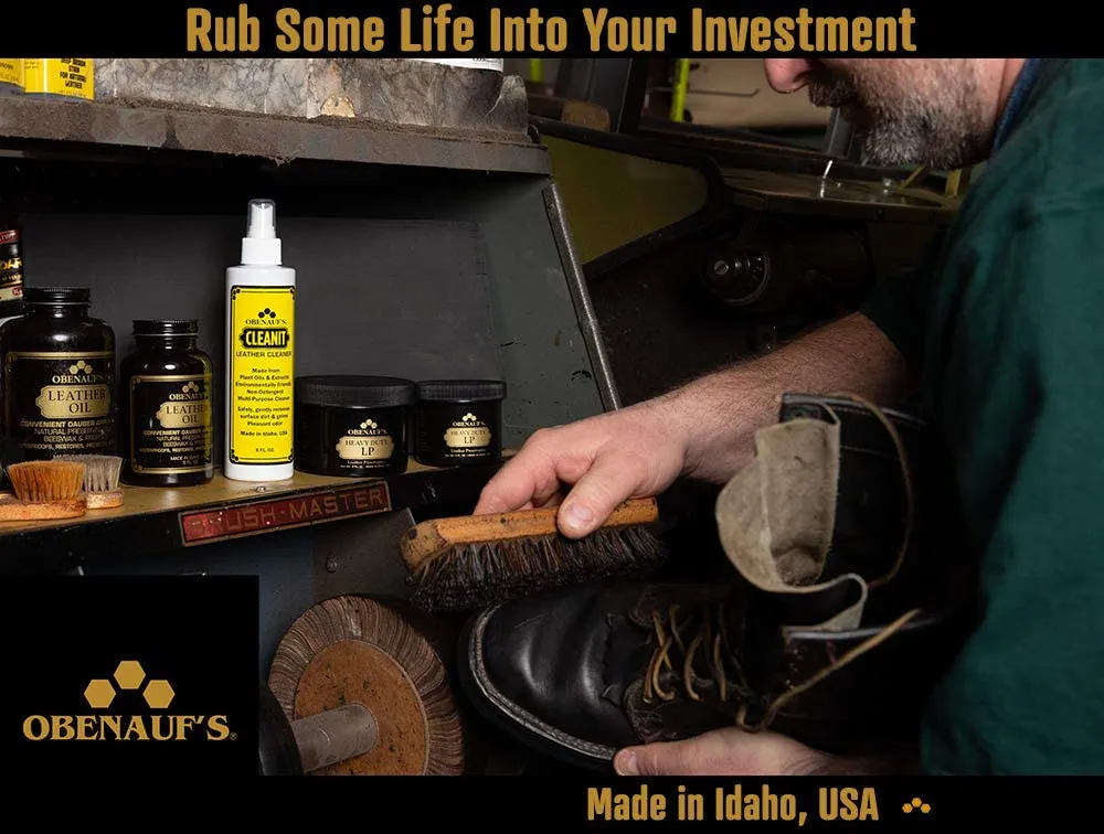 Obenauf's | Heavy Duty LP Leather Conditioner Natural Oil Beeswax Formula