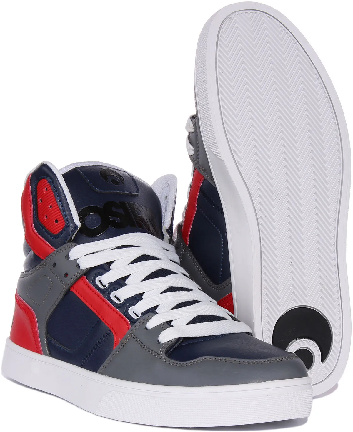 Osiris Clone In Navy Red For Men