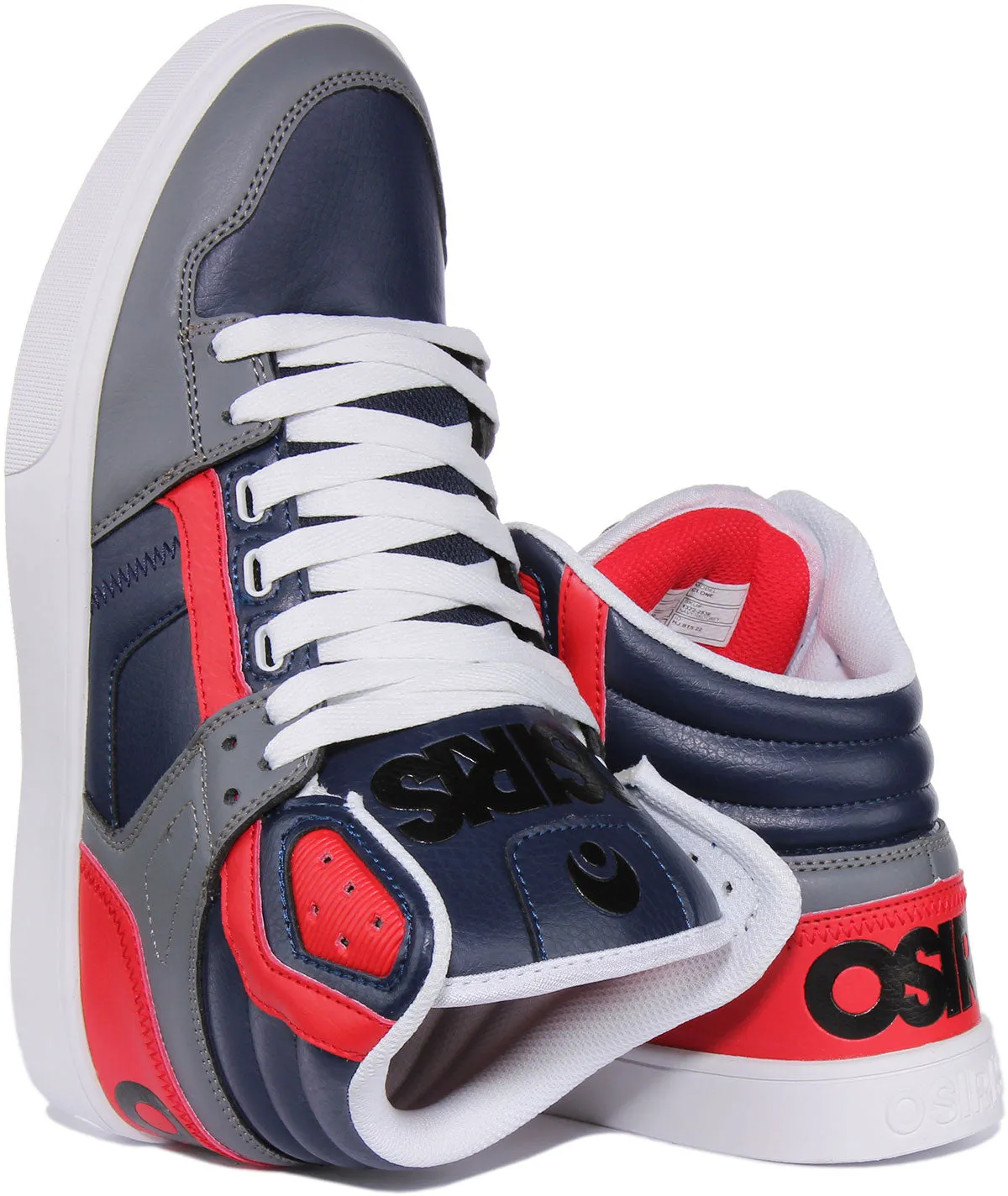 Osiris Clone In Navy Red For Men