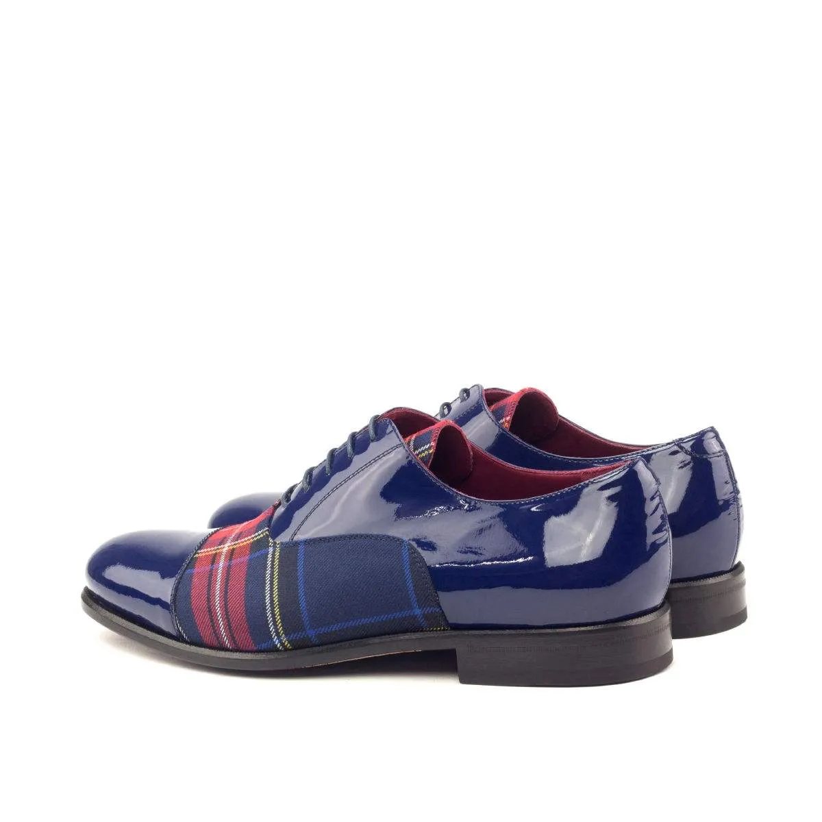Oxford-Patent, Sartorial, Blue-Wholesale
