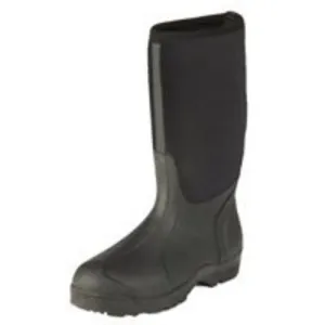 Ranger 67502-12 Outdoor Comfort Series Rubber/Neoprene Boots, Black, Size 12