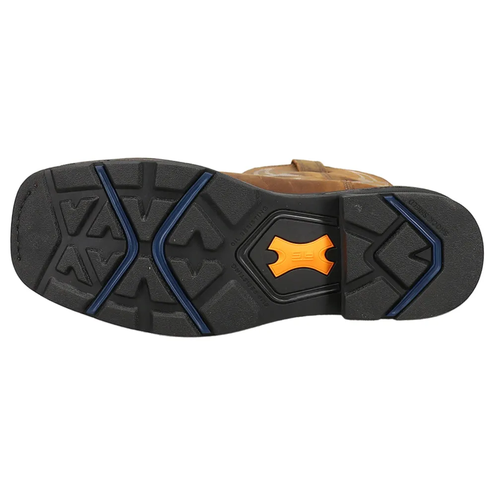 Sierra 10 Inch Shock Shield Waterproof Soft Toe Work Boots
