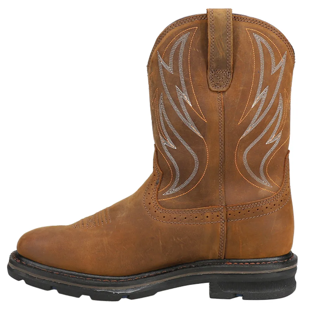 Sierra 10 Inch Shock Shield Waterproof Soft Toe Work Boots