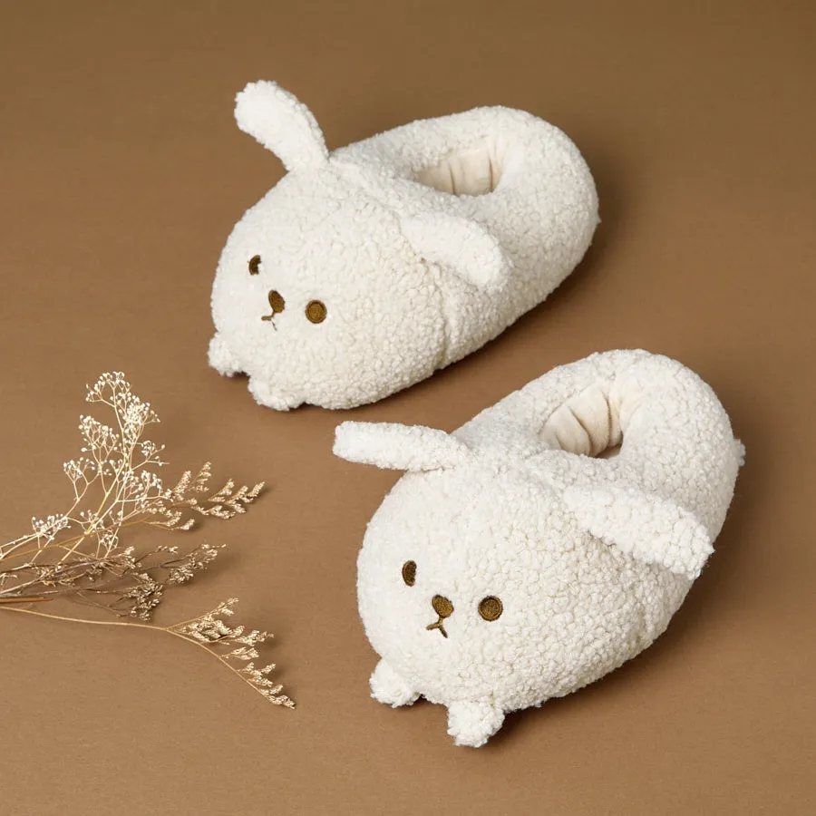 Soft Malang Slippers: Puppy (Beige)