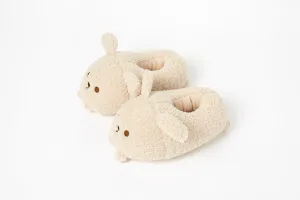 Soft Malang Slippers: Puppy (Beige)
