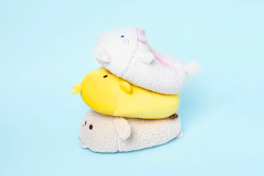 Soft Malang Slippers: Puppy (Beige)
