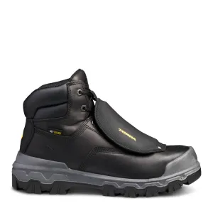 Terra Men's Safety Work Boots Sentry 6" Leather Waterproof with External Met Guard | Sizes 8-15