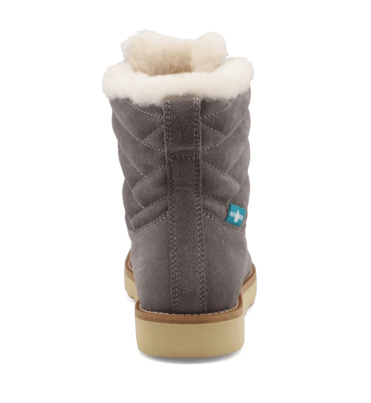 Twisted X Women's 6" Wedge Sole Boot Waterproof Brushed Nickel WCAW002