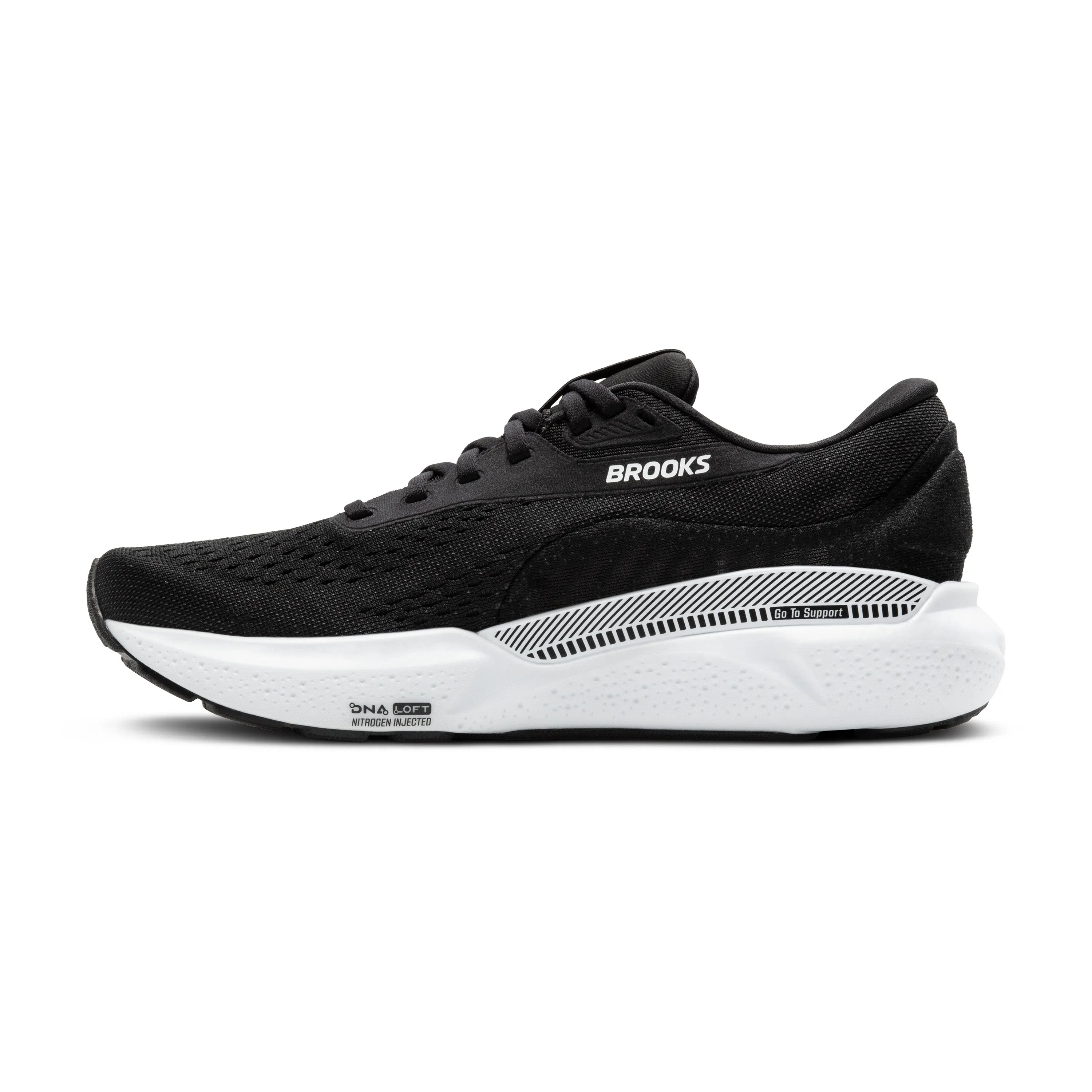 WOMEN'S ADRENALINE GTS 24 - WIDE D - 087 BLACK/WHITE