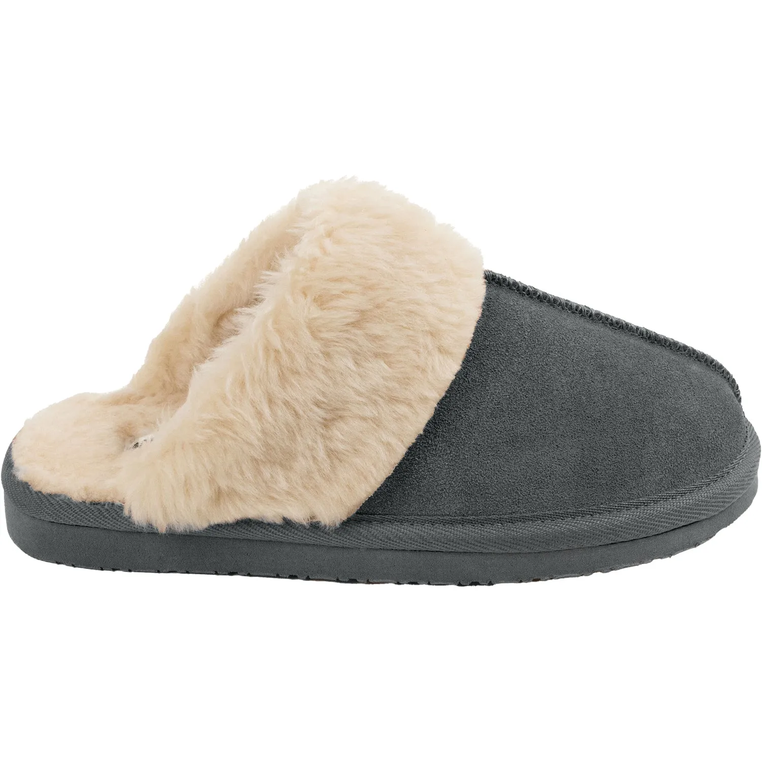 Women's Minnetonka Chesney Charcoal Suede