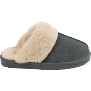 Women's Minnetonka Chesney Charcoal Suede