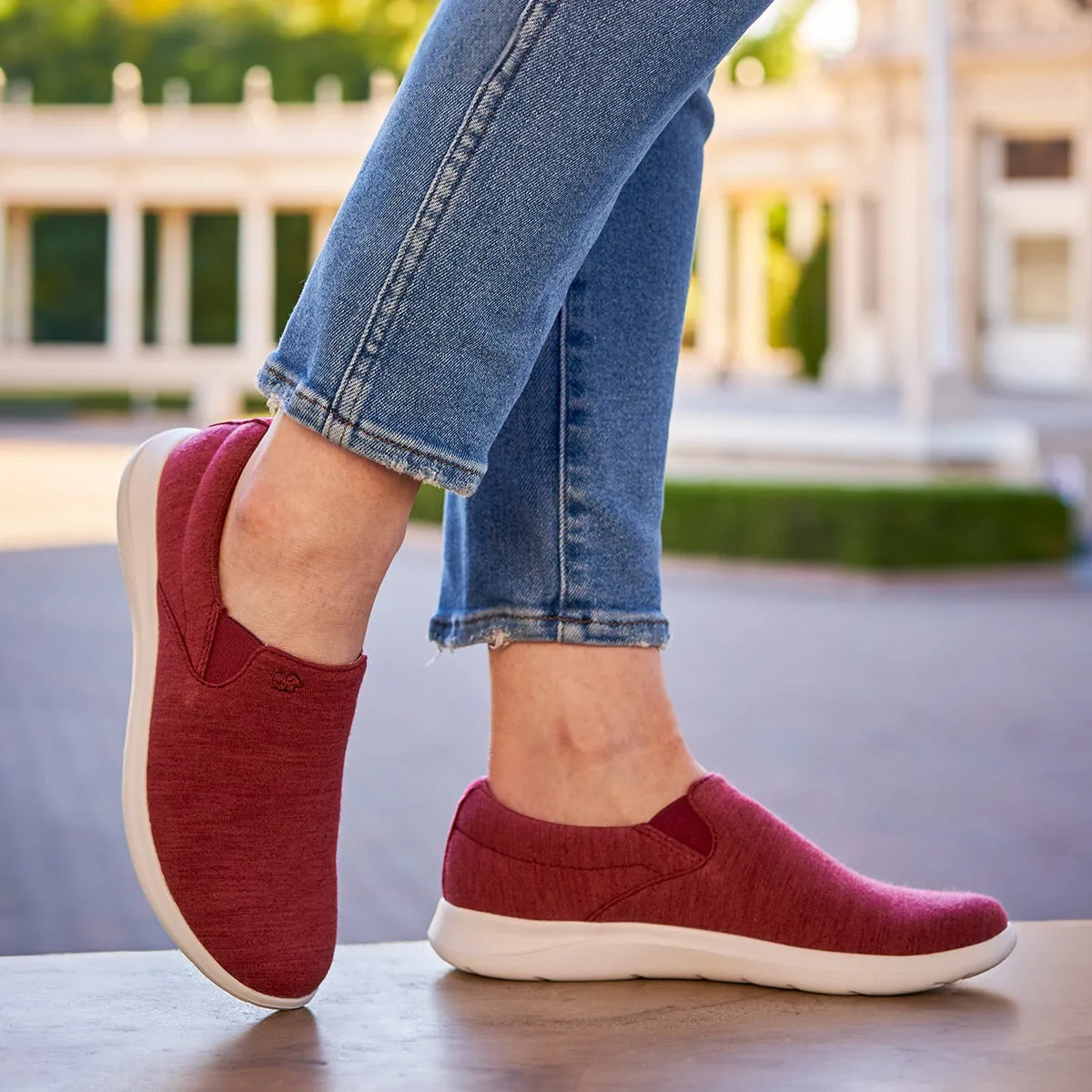 Women's Slip-Ons Tuscan Red